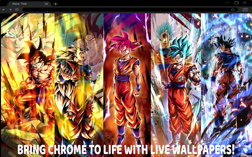 Goku Live Wallpaper New screenshot