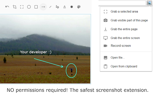 Explain and Send Screenshots screenshot