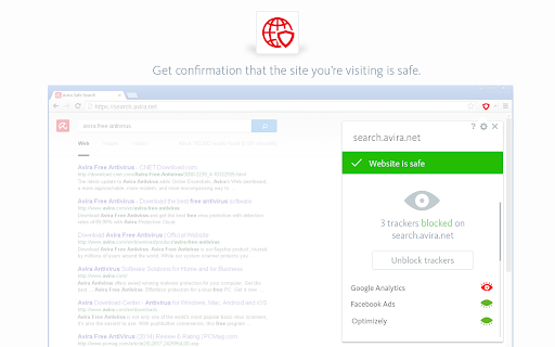 Avira Browser Safety screenshot