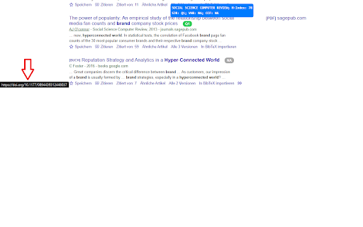 Rapid Journal Quality Check screenshot