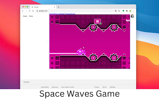 Space Waves Game screenshot