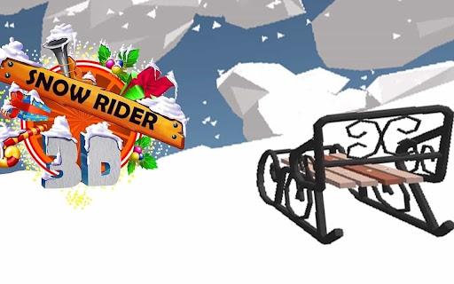 Snow Rider 3D Unblocked - Winter Fun screenshot