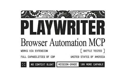 Playwriter screenshot