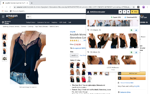AMZScraper - Scrape Product Image from Amazon screenshot