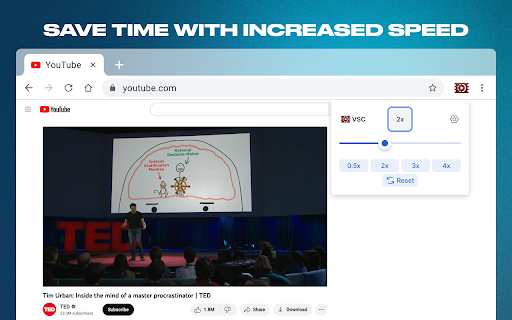 Video Speed Controller screenshot