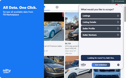 F-Social Scraper: Export Posts, Profiles, Listings & More screenshot