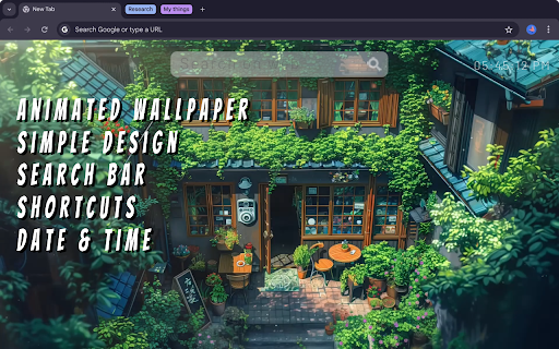Ghibli Coffee Shop Live Wallpaper screenshot