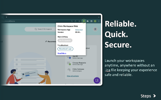 Citrix Web Extension screenshot