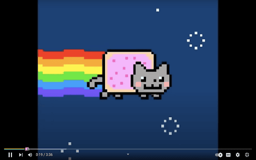 Nyan Cat Progress Bar screenshot