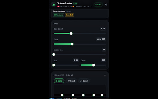 VolumeBooster: Volume & Bass Booster screenshot