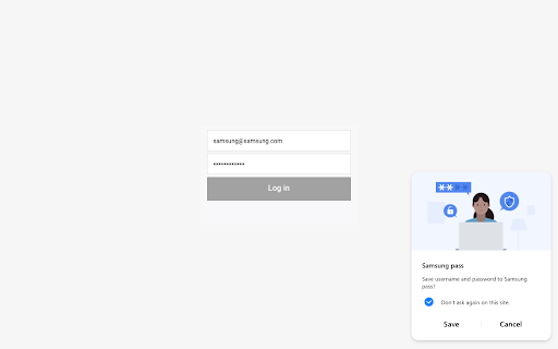 Samsung Pass screenshot