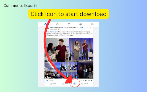 Comment Scraper screenshot
