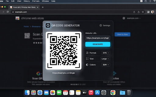 Instant QR Generator screenshot