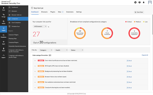 Browser Security Plus screenshot
