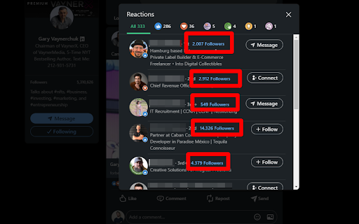 Follower Insights for LinkedIn screenshot