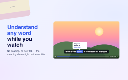 Subturtle: Learn English with Subtitles, Videos & AI Coach screenshot