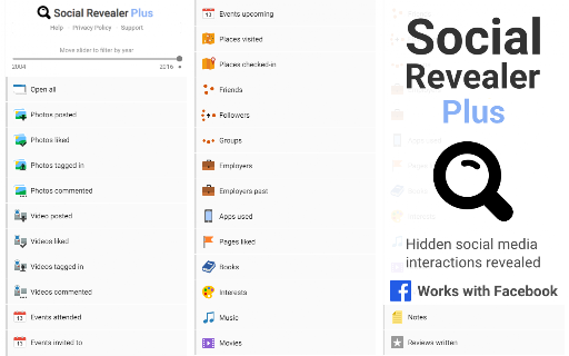 Social Revealer Plus screenshot