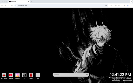 Gabimaru Hollow Flame Live Wallpaper screenshot