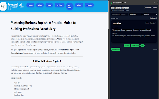 Business English Coach screenshot