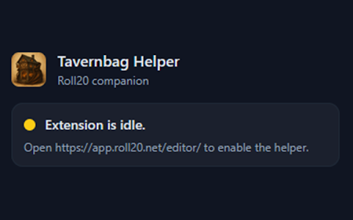Tavernbag Helper screenshot