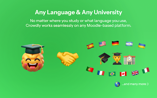 Crowdly – AI Study Assistant for Moodle screenshot