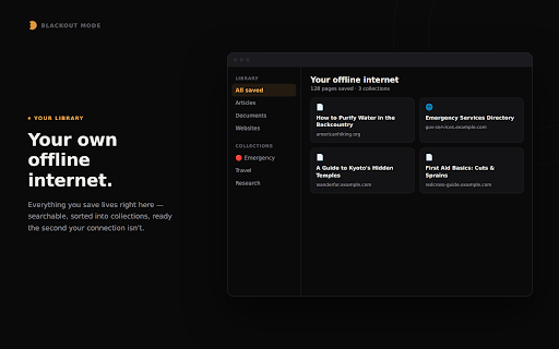 Offline Internet - Blackout Mode screenshot