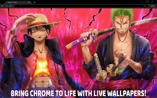 Luffy X Zoro One Piece Live Wallpaper screenshot