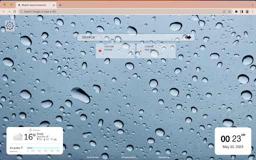 Modern Search screenshot