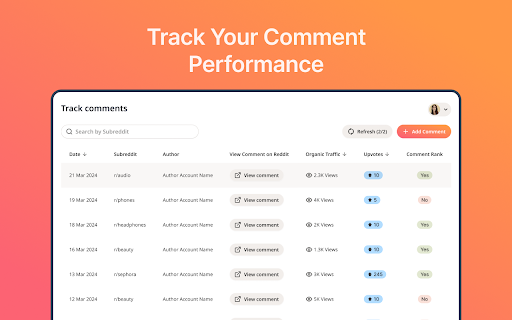 RedCom.ai - Convert Reddit & Quora Traffic Into Customers screenshot