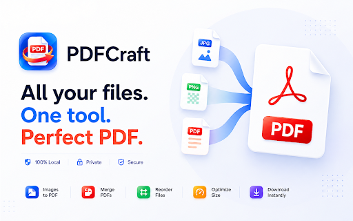 PDFCraft — Image to PDF & PDF Merge screenshot