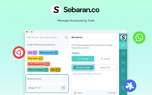 Sebaran screenshot
