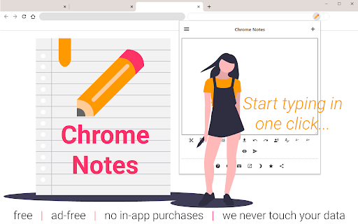 Chrome Notes screenshot