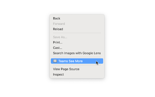 Teams See More screenshot