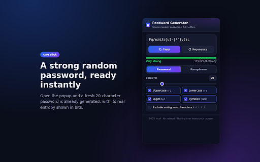 Password Generator - Strong Random Password Maker screenshot
