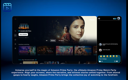 Amazon Prime Party screenshot