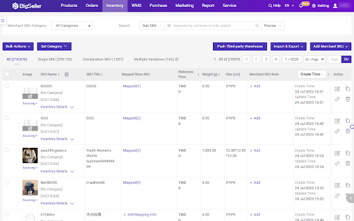 BigSeller- Product Scraper & Promotion Management screenshot