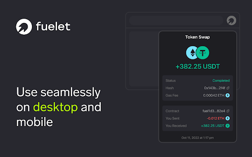 Fuelet Wallet | Fuel screenshot