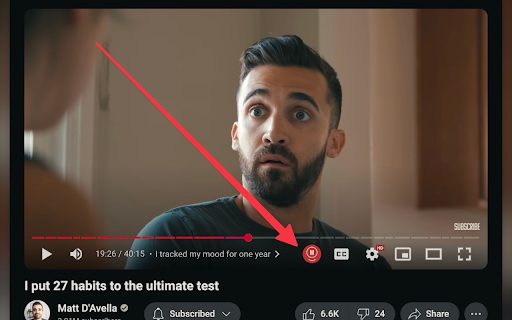 PauseMate - YouTube Bookmarker screenshot