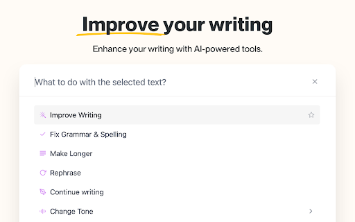 Voila – AI Assistant, Copilot and AI Writer screenshot