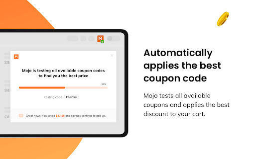 Mojo - Automatic Coupons at Checkout screenshot