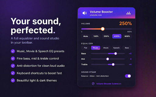 Volume Booster: Sound Booster & Equalizer screenshot