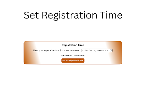 UT Course Scheduler screenshot