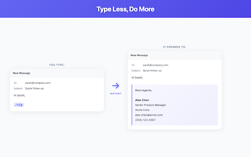 Text Expander Pro - Insert Snippets with Shortcuts screenshot