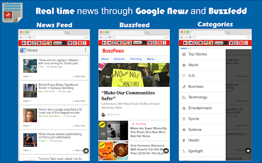 News Hub kiosk screenshot