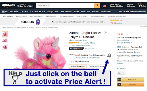 🏷️Simple Price Alerts - Price alert for Amazon, Aliexpress, eBay, etc. screenshot