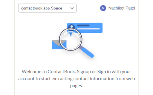 ContactBook - Contacts extractor screenshot