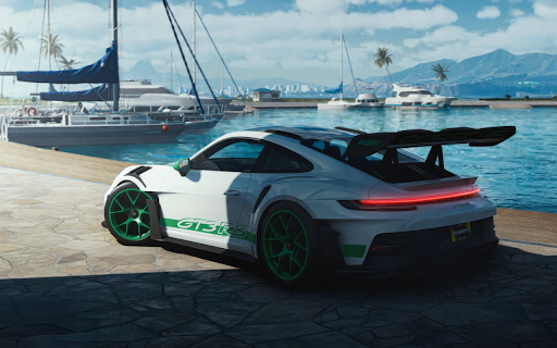 The Crew Motorfest Porsche 911 GT3 RS Live Wallpaper screenshot