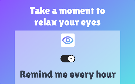 Eye Exercises App - Eye Strain & Break Reminder screenshot