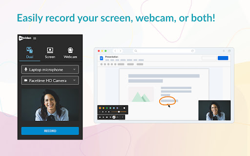 WeVideo Screen & Webcam Recorder screenshot