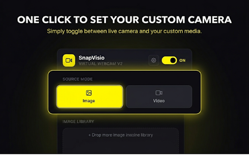 SnapVisio – Virtual Webcam for Snapchat Web screenshot